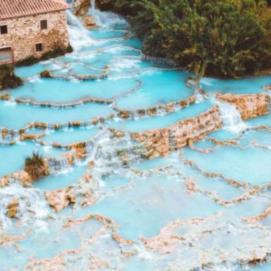 Lazio, Umbria a kúpele Saturnia 007